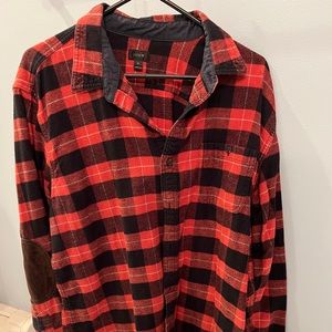 J. Crew Button Down with Leather Patches